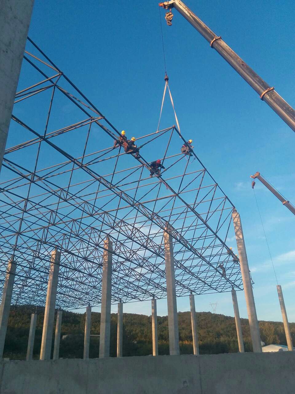 福建物流园网架